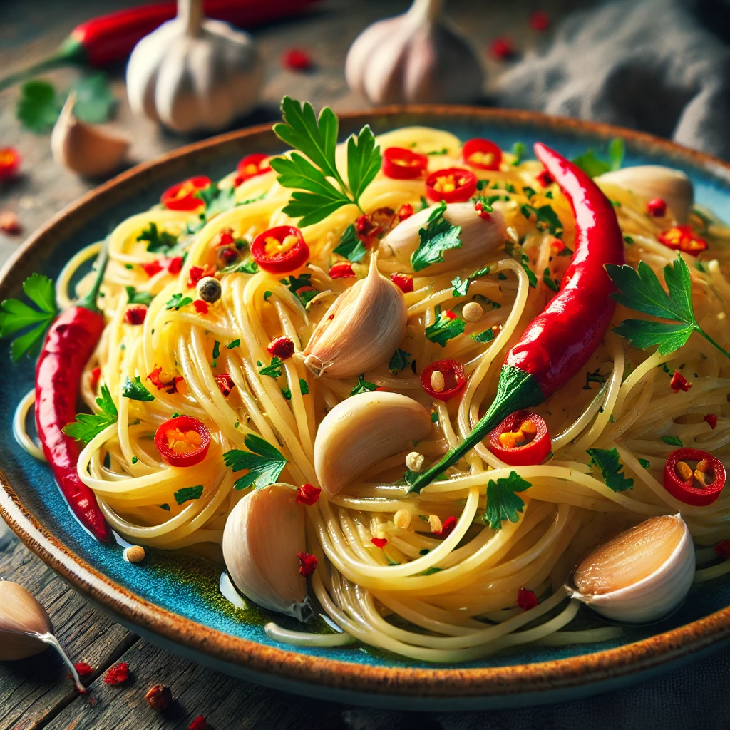 Przepis na aglio olio peperoncino