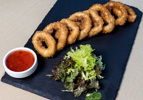 Domowe onion rings